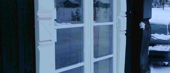 Outside windows frame